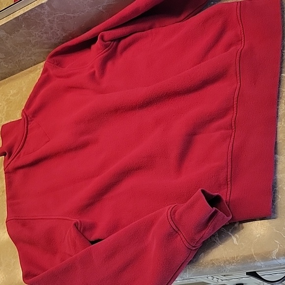 Tommy Hilfiger Red Zip-up Turtleneck Sweatshirt,  S/P - Picture 10 of 13